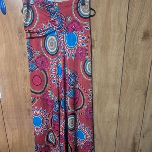 Bohemian Multicolor Wide-Leg Pants